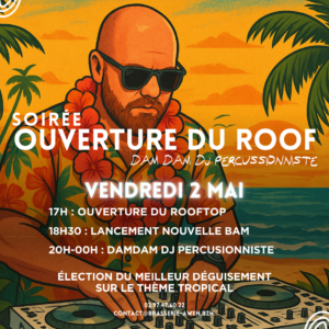 Soirée roof opening et dj set Awen Brew Pub