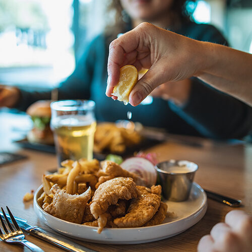 Fish and Chips Vannes Awen Brew Pub