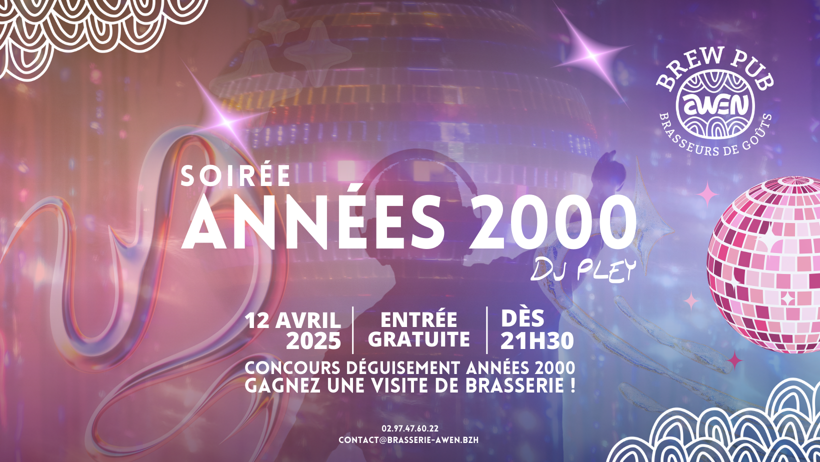 Soirée Années 2000 Awen Brew Pub