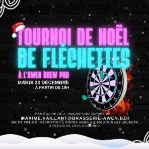 Tournoi de Noël de Fléchettes 2025