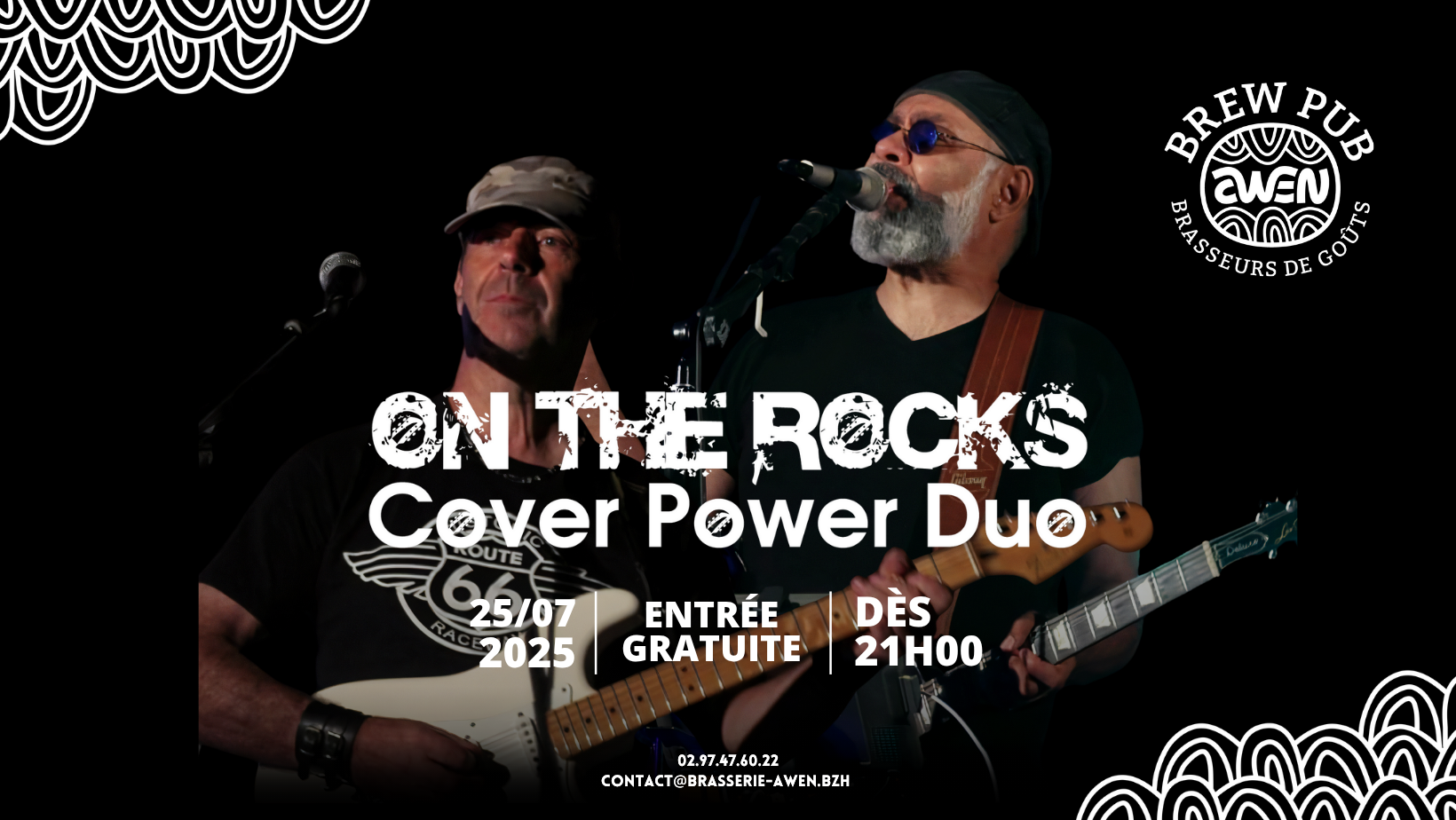 Soirée concert rock 70's Awen Brew Pub