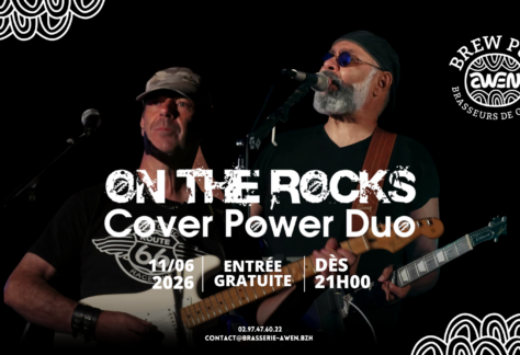 concert à l'awen brew pub ON THE ROCKS